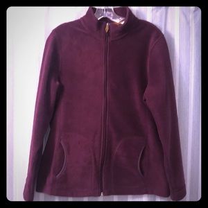 Fleece full zip jacket